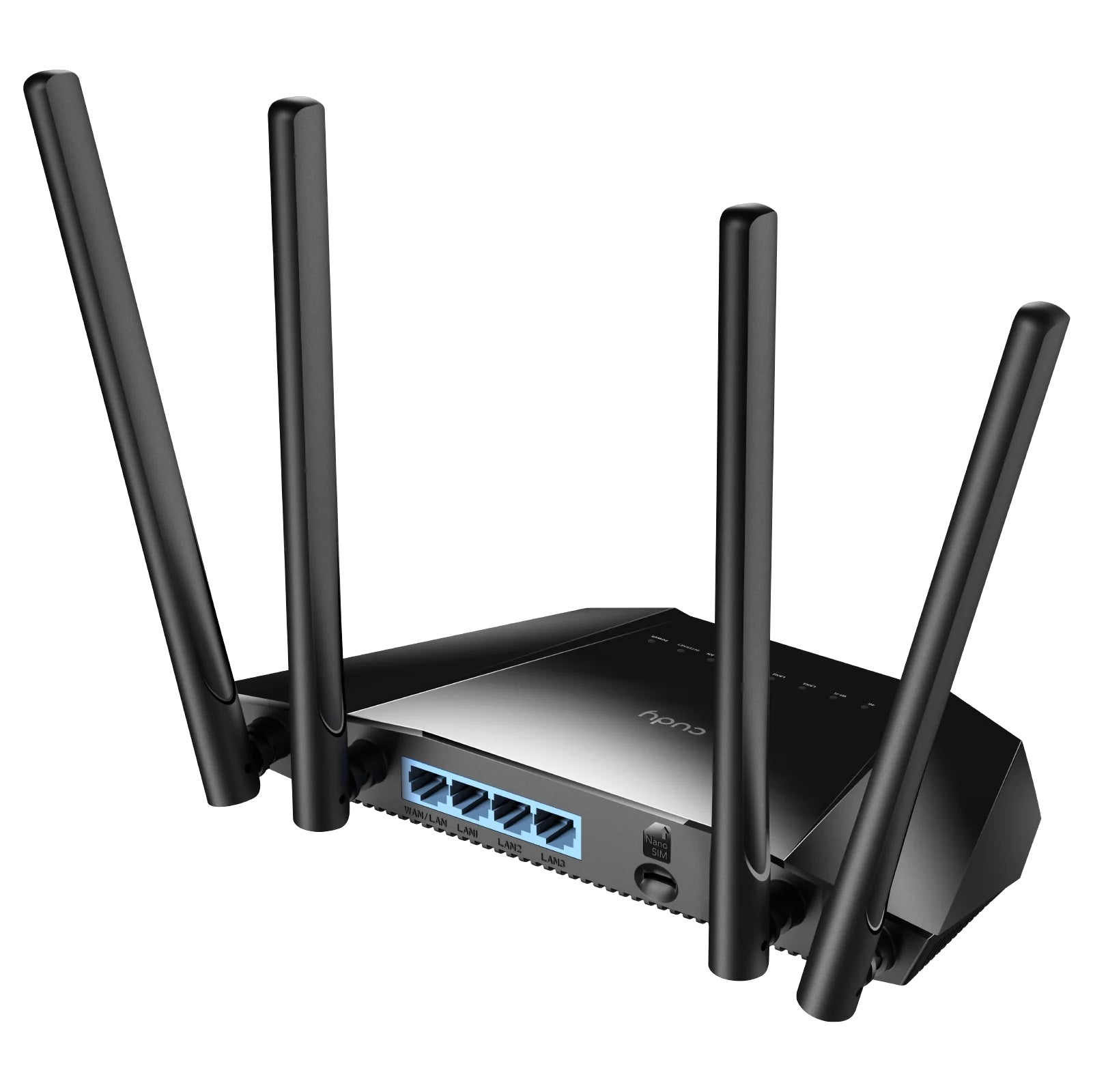 WiFi N 4G LTE Ruter | 300Mbps | 4x Ethernet Ports | Nano SIM Utor | CUDY - MAXcom