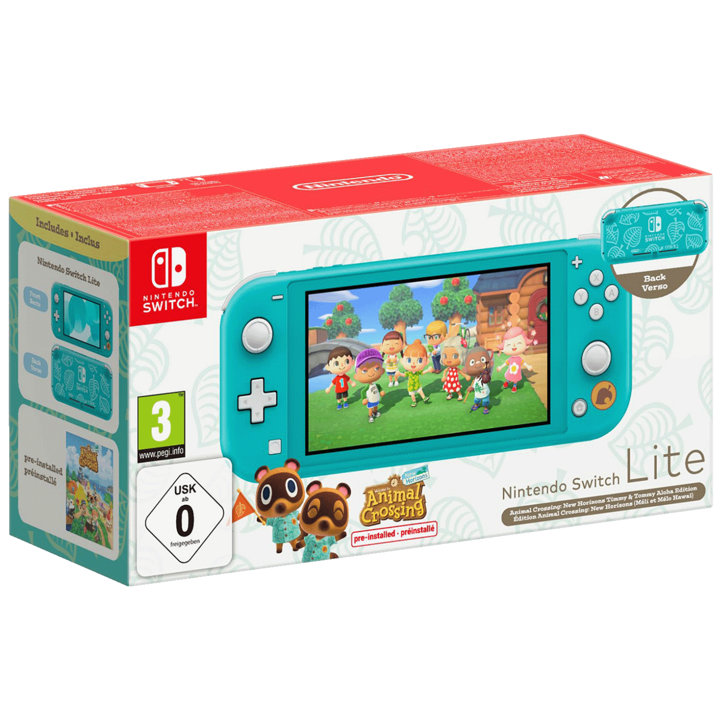 Igraća konzola Nintendo Switch Lite + igra Animal Crossing