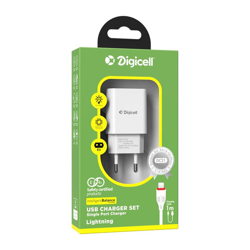 Kućni punjač Digicell DC21 + Lightning kabl