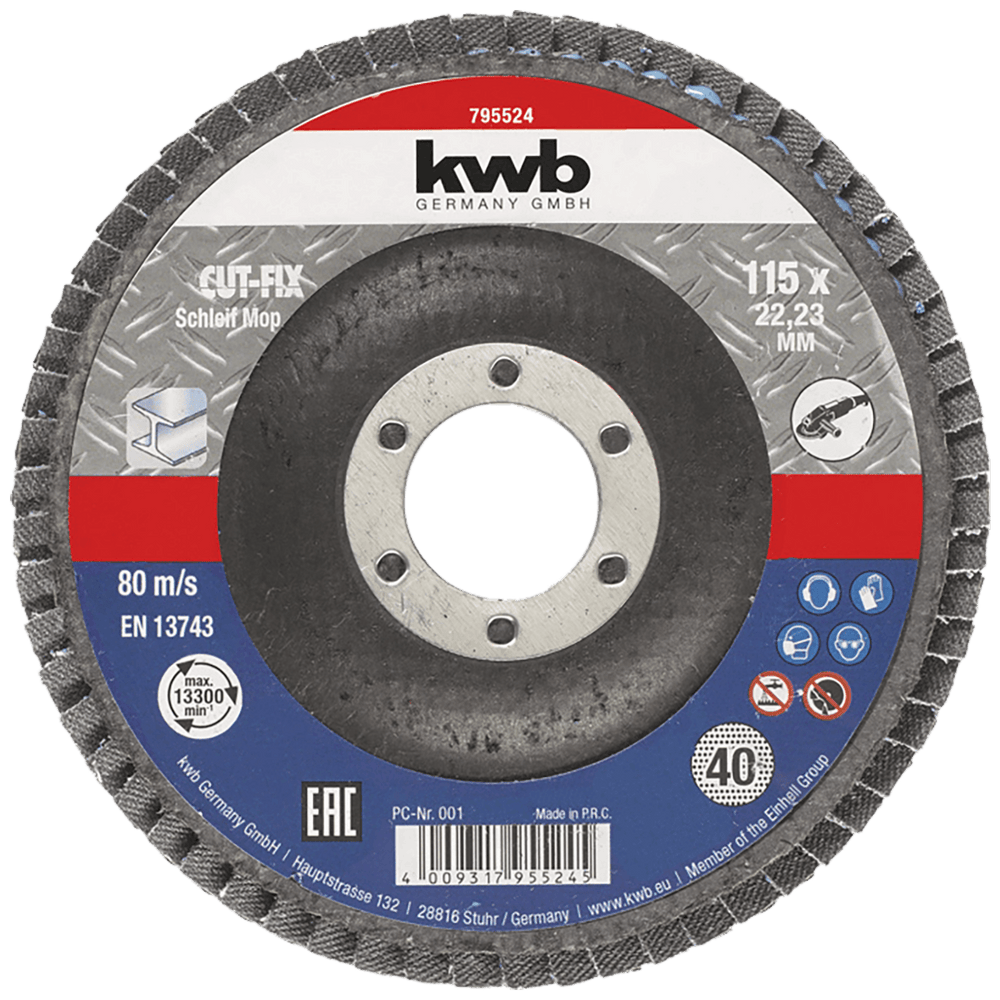 kwb Brusna ploča, 115mm, g60 – 795526