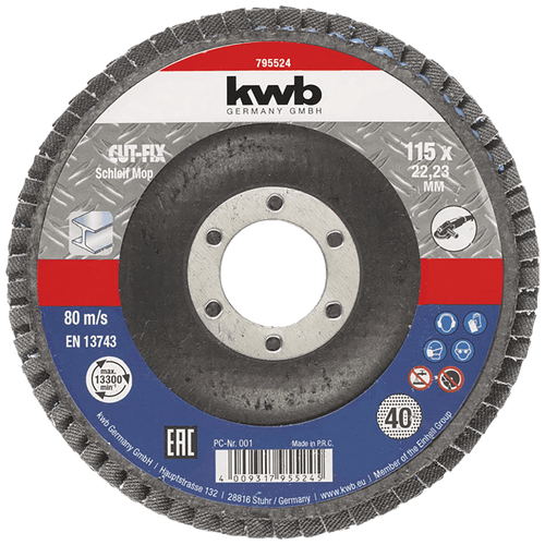 kwb Brusna ploča, 115mm, g60 – 795526
