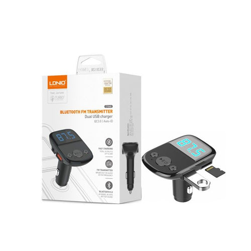 Bluetooth FM Transmiter LDNIO C706Q 5W + Lightning kabal