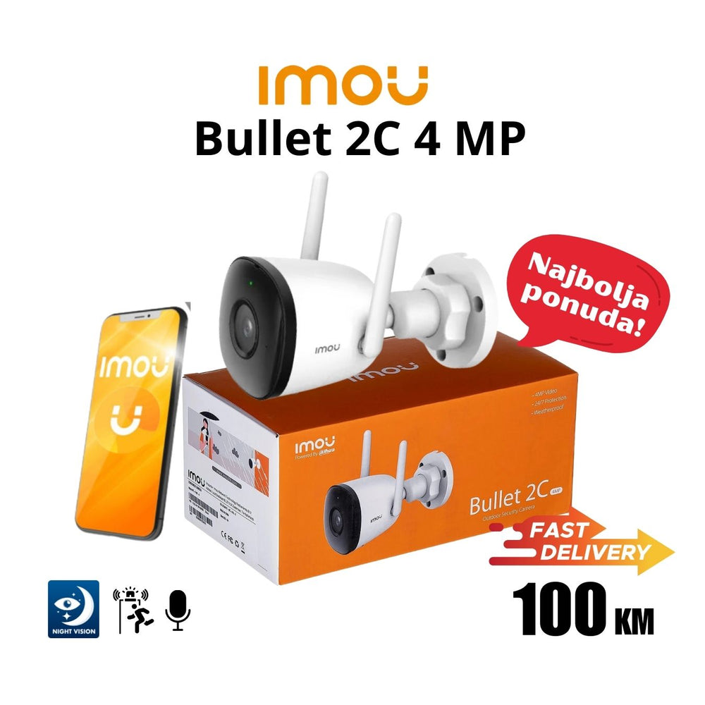 IMOU Bullet 2C kamera 4MP