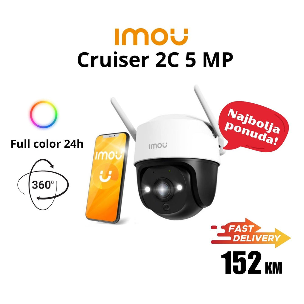 IMOU Cruiser 2C kamera 5 MP