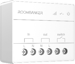 Roombanker Pametni prekidač s mjerenjem potrošnje | RBAD-WS1-868