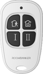 Roombanker Daljinski upravljač za alarm | RBCT-KF1-868