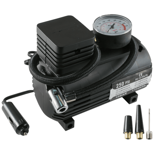 SAL Kompresor, auto, 12 V, 18 bar, 250 PSI – 90304