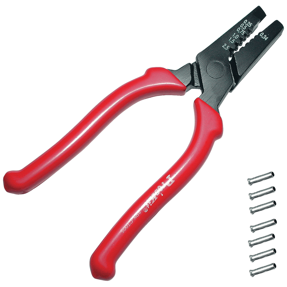 SMA Kliješta za prešanje krajeva žice, 160 mm – 8PK-CT005
