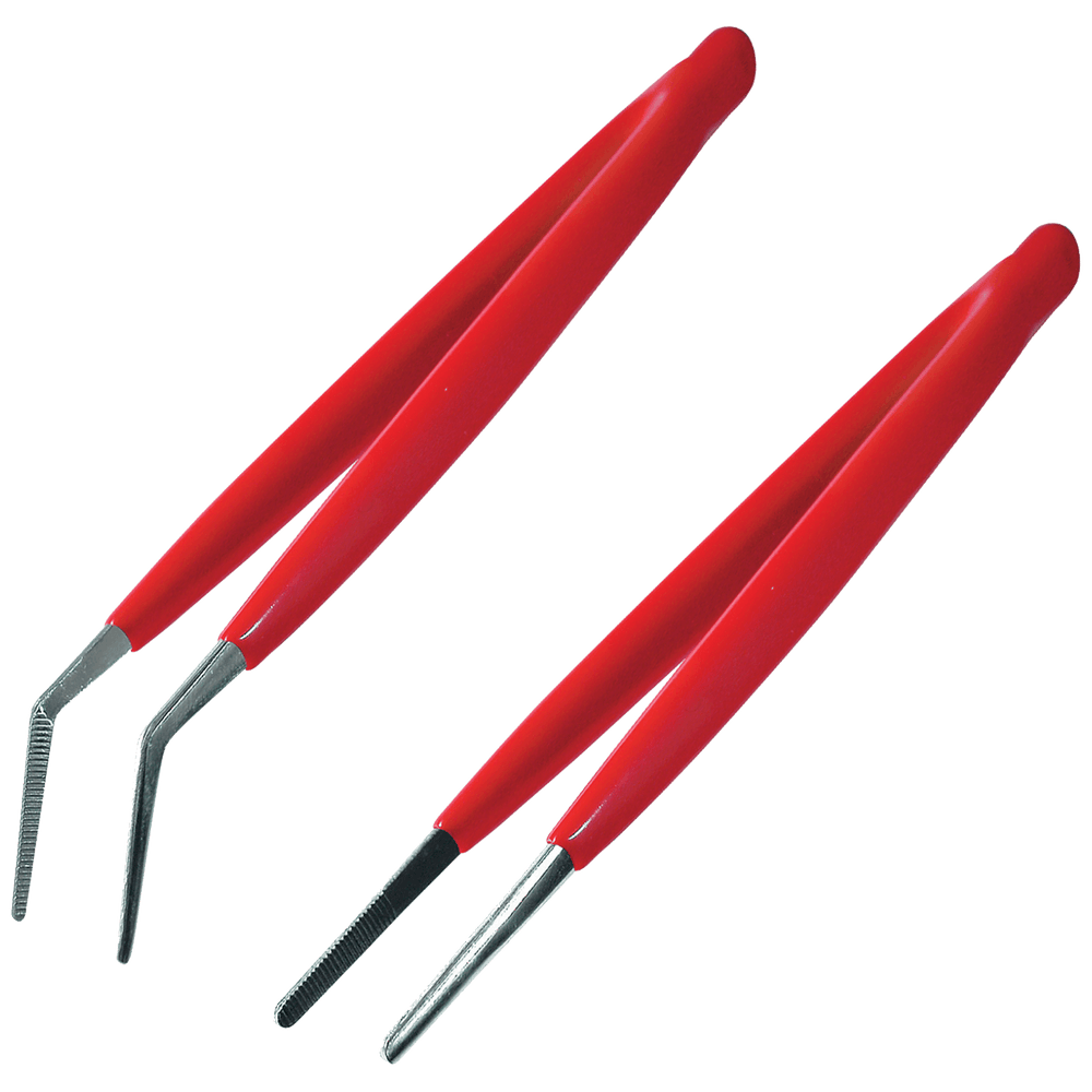 SMA Pinceta, 150 mm, 2kom. sa ravnim i vrhom pod kutom od 45°, – 908-T301