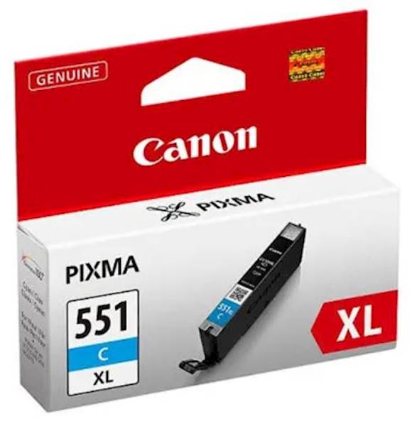 Tinta CANON CLI-551XL CYAN