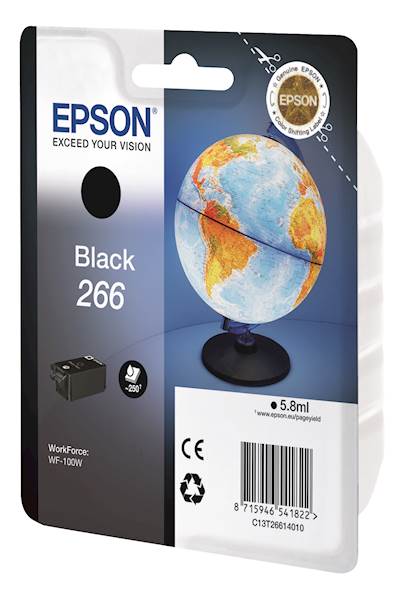 Tinta EPSON 266 WF-100W Black