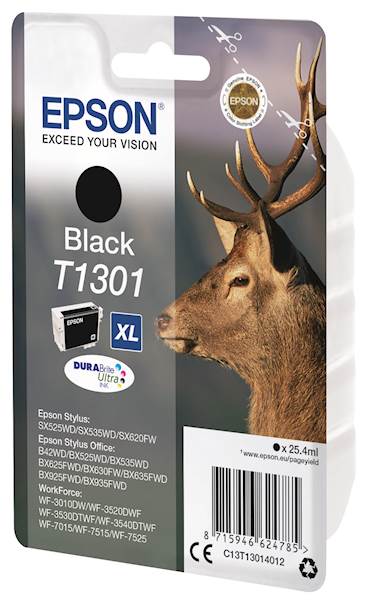 Tinta EPSON T1301 Black