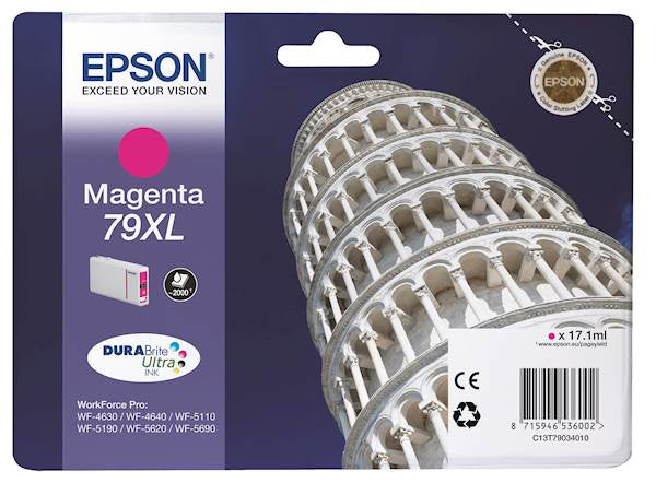 Tinta EPSON WF-5290/5190 Magenta 79XL