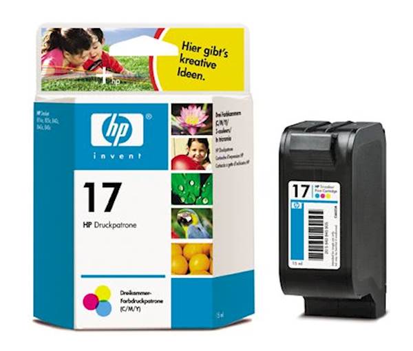 Tinta HP color 17
