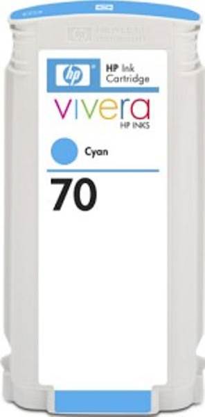 Tinta HP cyan 70