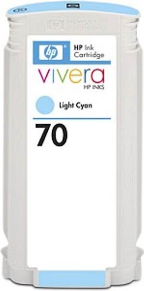 Tinta HP light cyan 70