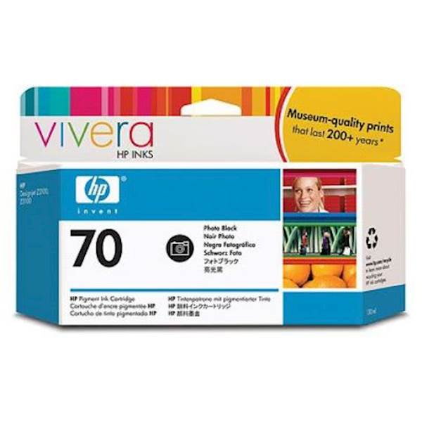 Tinta HP photo black 70