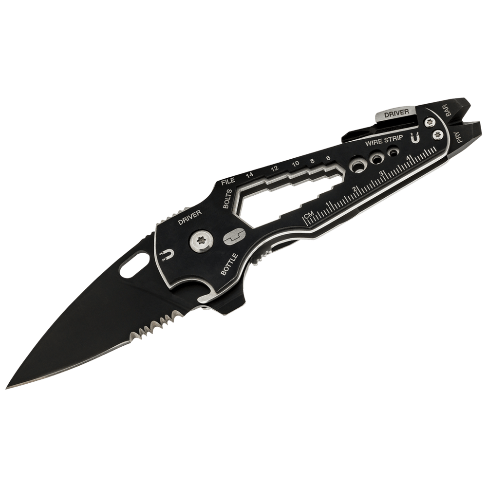 True Džepni nož na preklapanje, 15 alata, Smartknife + – TU6869